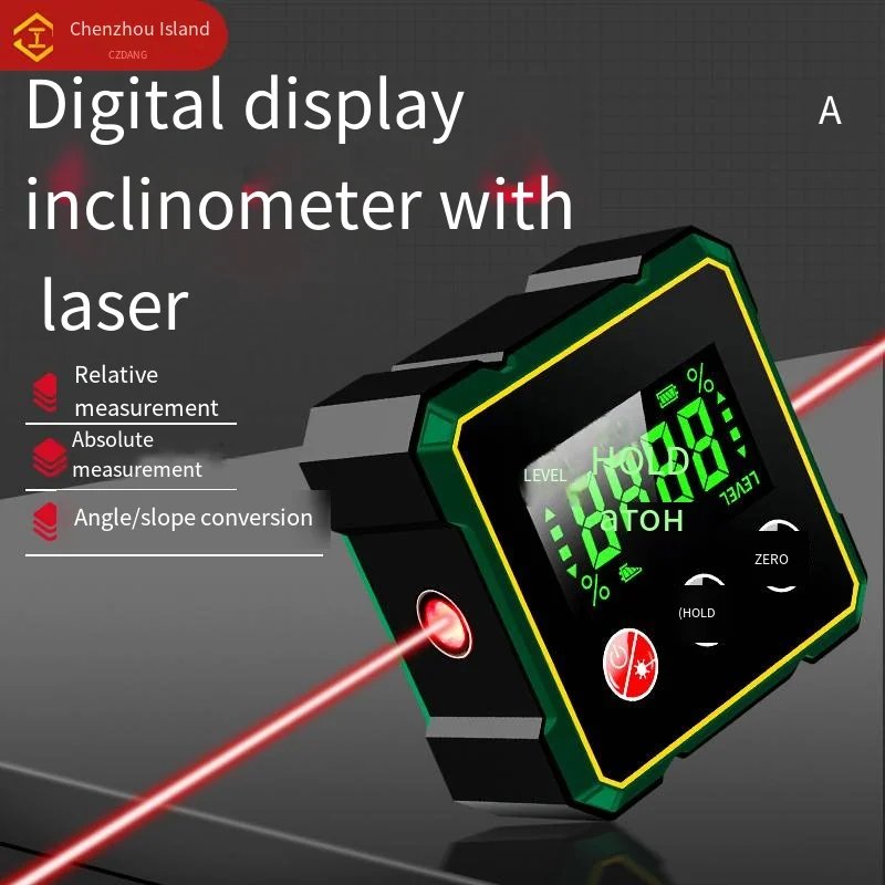 Intelligent laser Digital Display Dip Meter Magnetic Absorption