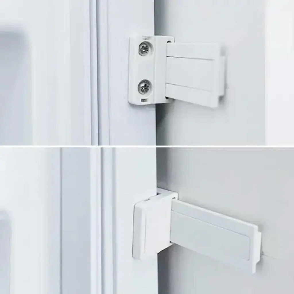 1/4 Sets Refrigerator Door Sliding Guide For Electrolux/Siemens/ Built-in Fridge Door Slide Rail Mounting Kit