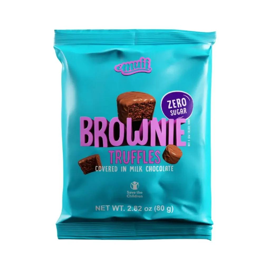 (10packs) Brownie truffles sugar bites 2.8oz