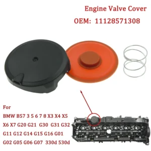 11128571308 Car Engine PCV Valve Cover Repair Kit With Membrane B57 For BMW 3 5 6 7 8 SERIES X3 X4 X5 X6 X7 G20 G21 G30 G31 G11