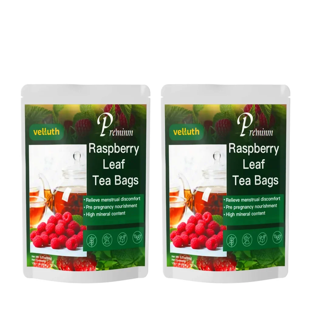 120 bags-Raspberry leaf tea bag midwifery and menstrual herbal tea, suitable for pregnancy and postpartum recovery