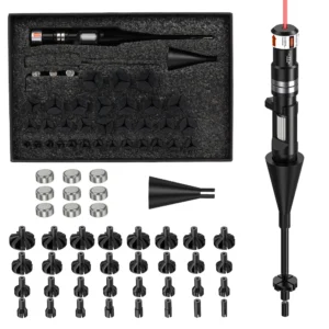 1356 Red Dot Laser Boresighter: Fast Zeroing & Dry Fire Training for .17-12GA.