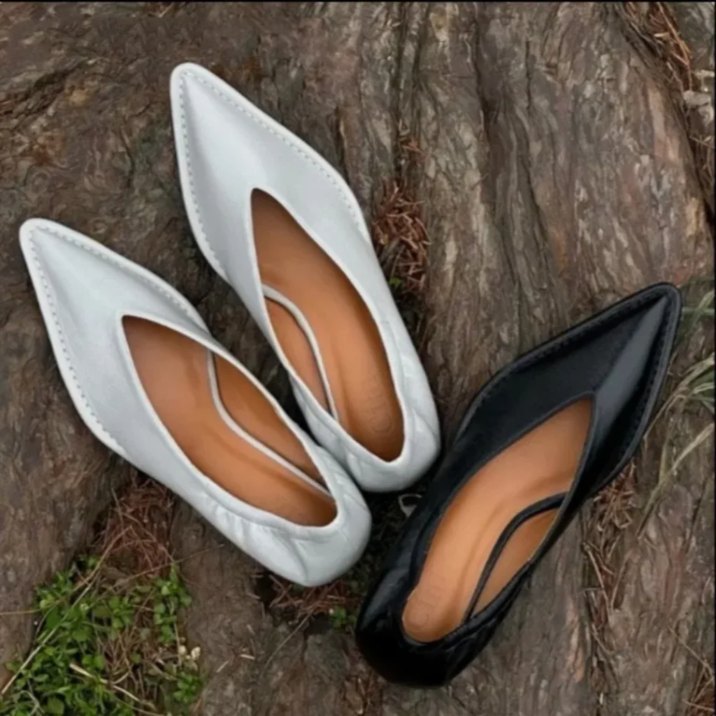 2025 Pointed Toe Single Shoes Women’s Summer Shallow