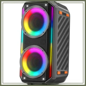 300W Bluetooth Speaker, Wireless Boombox Deep Bass, Portable