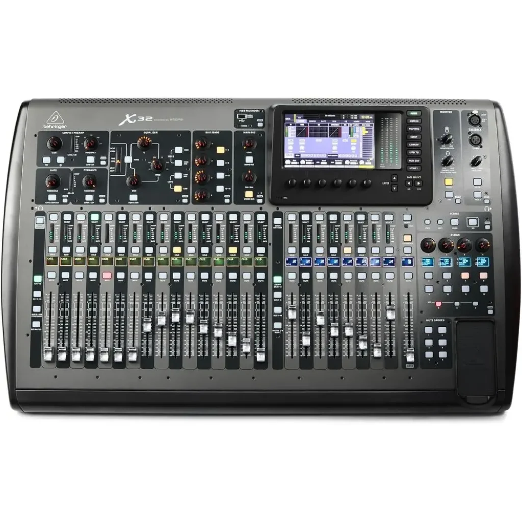 32 40-Input 25-Bus Digital Mixing ole, Black (X32)