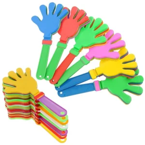 5-10PCS/Pack Small Hands Clap Random Mix Color Cheering Up Applause Clappers Suitable for Sport Events Festival Game Rewards ZYF
