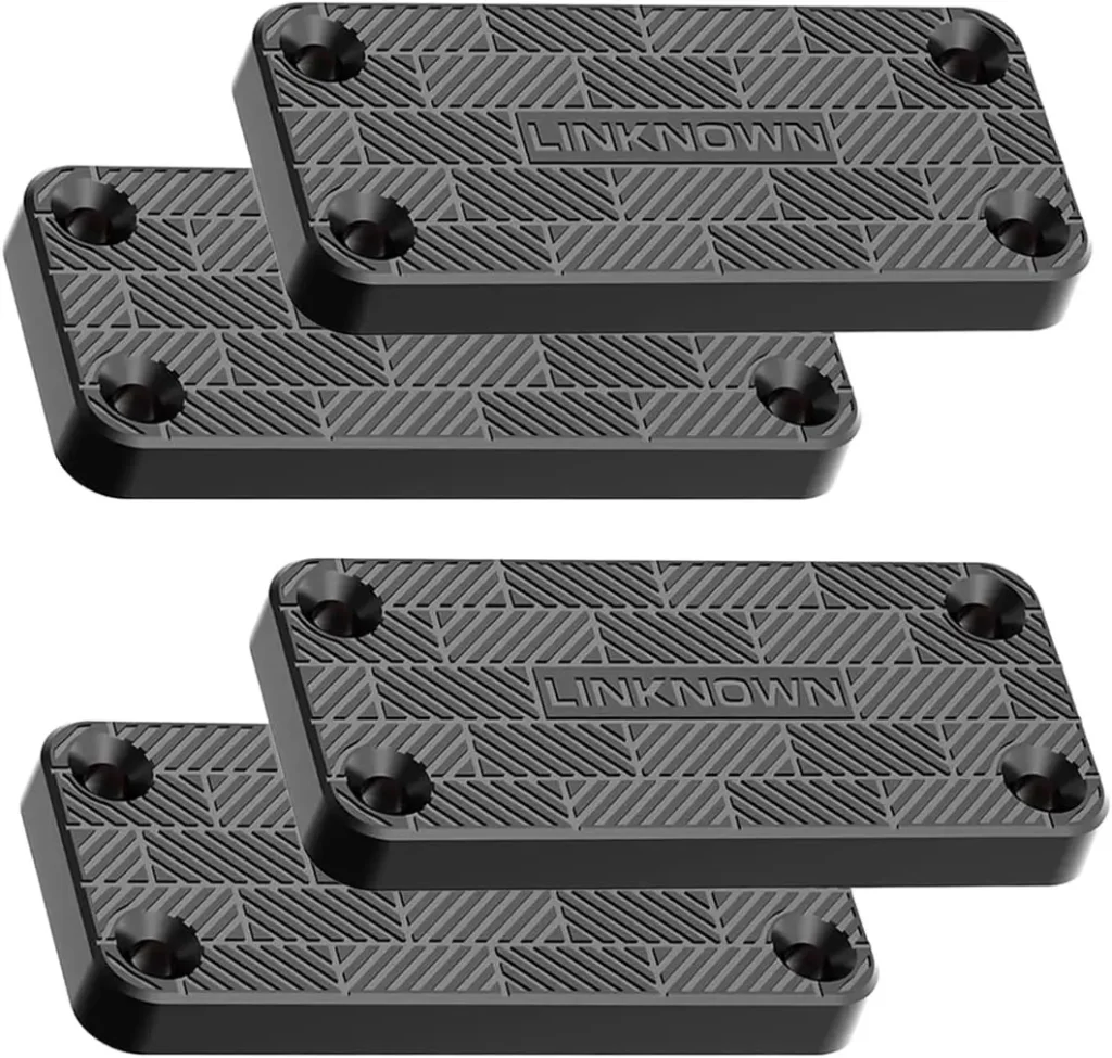55 Lbs Magnetic Gun Mount for Car, Rubber Coated Firearm Holder for Pistols, Rifles, Safes, Desks
