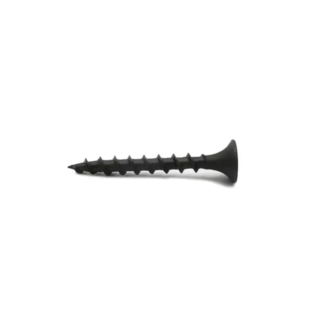 #6 x 1-1/4″ Drywall Screws 280PCS Coarse Thread Self Tapping Flat Truss Head Black Phosphate