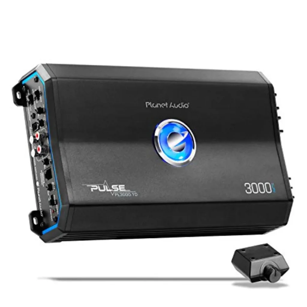 Car audio amplifier subwoofer use, aluminum black housing,