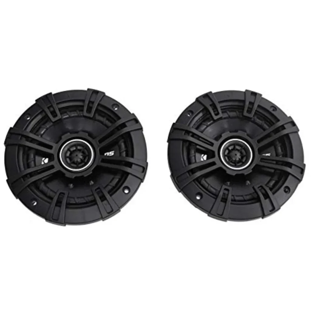 Car audio coaxial speakers vehicle installation, polypropylene cone