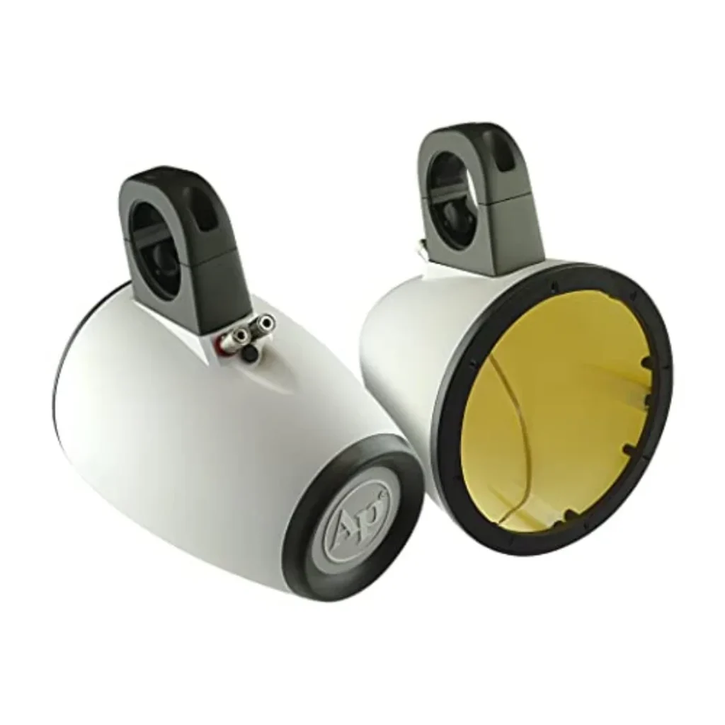 Car audio, marine, UTV, ATV stereo speaker enclosure: