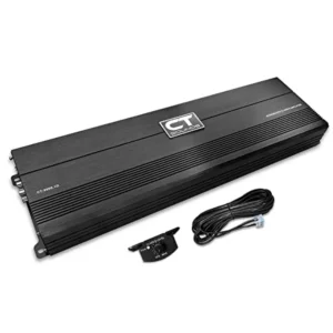 Car audio monoblock amplifier, Class D, black, 2000W