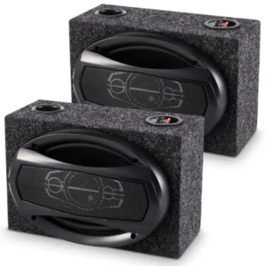 Car audio speakers set: 6×9 inch coaxial, 2-way,