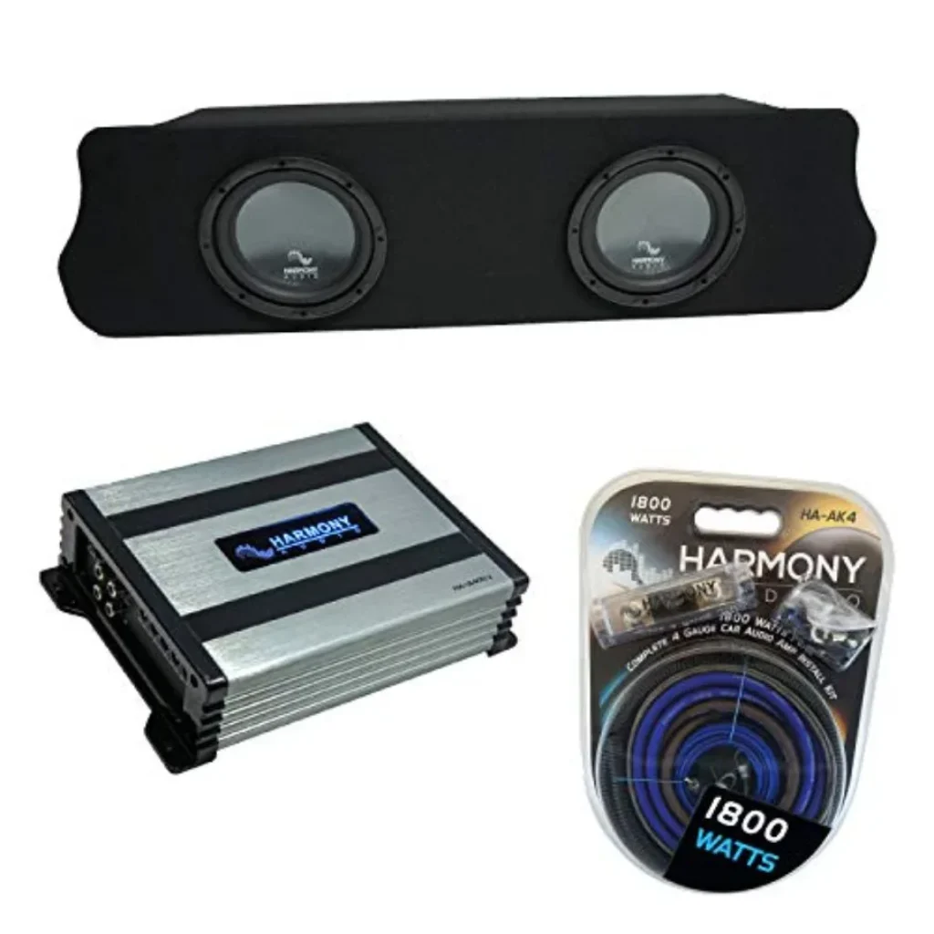 Car audio subwoofer enclosure 1994-2004 Ford Mustang Coupe: