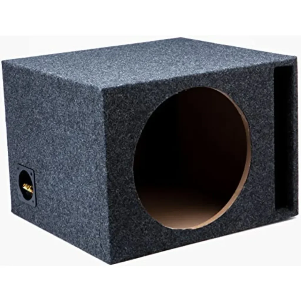 Car audio subwoofer enclosure vehicles, MDF material, black,