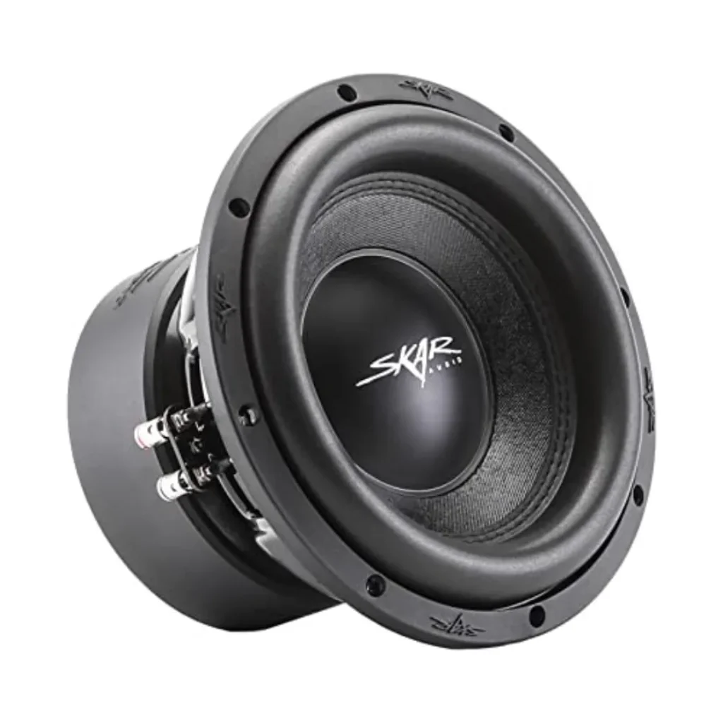 Car subwoofer audio systems, polypropylene cone, black, 10-inch