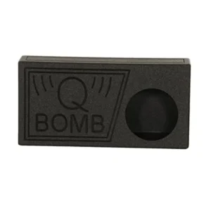 Car/truck audio enclosure: USA-made MDF, bedliner spray finish,