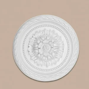 Ceiling Medallion European Design Round Ceiling Medallion Home Decor Easy to Install Waterproof for Living Room