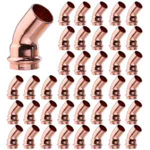 Copper Pipes Welding Connector Leakproof Copper Pipe Connector