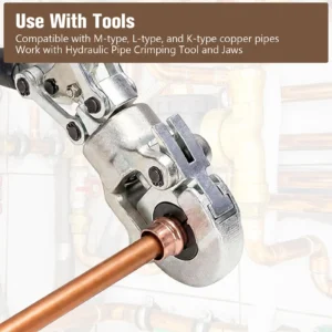 Copper Pipes Welding Connector Leakproof Sealed Pipe Weld