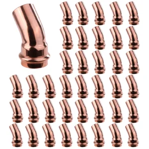 Copper Tubing V-Elbow Fittings Leakproof Copper Solderless Fittings