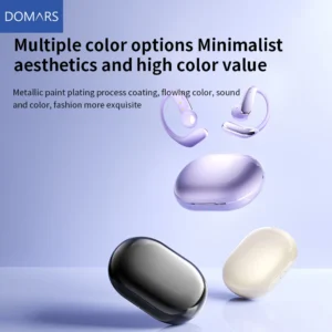 Domars AI Translation Bluetooth 5.4 Ear Hook Headphones