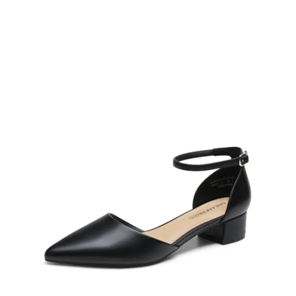 DREAM PAIRS Women’s Dress Shoes Low Heel Pumps