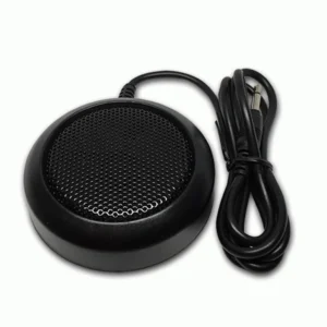 External 3.5mm Speaker Car Audio Black ABS Unit