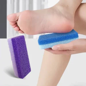 Feet Callus Remover – Pumice Stone Sponge Block & Manicure Nail Scrub Tool