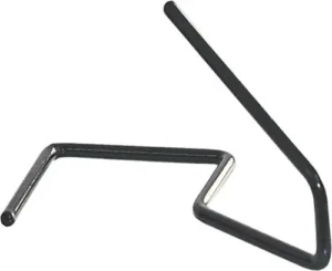 Free Standing Pistol Display (2 Pack), Black – Adjustable Angle for Shelf, Fits All Calibers