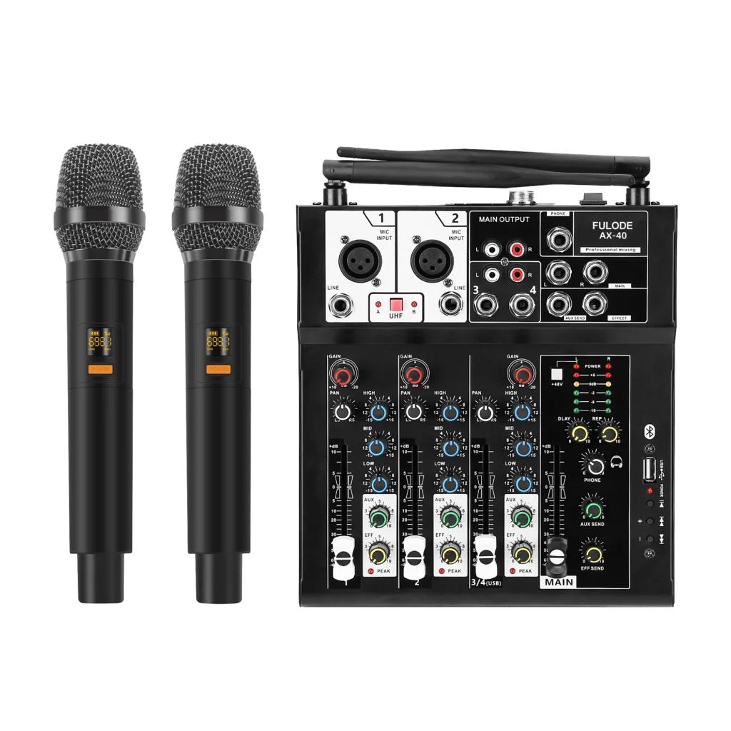 FULUODE AX-40 Mixer microphone kit professional sound effects