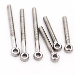 M5-M16 GB798 Eye Screw – 304 A2-70 Stainless Steel Metric Thread Loop Circle Hole Bolt Ring