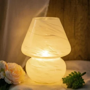 MJ PREMIER Mushroom Lamp, Battery Operated Lamps Timer,