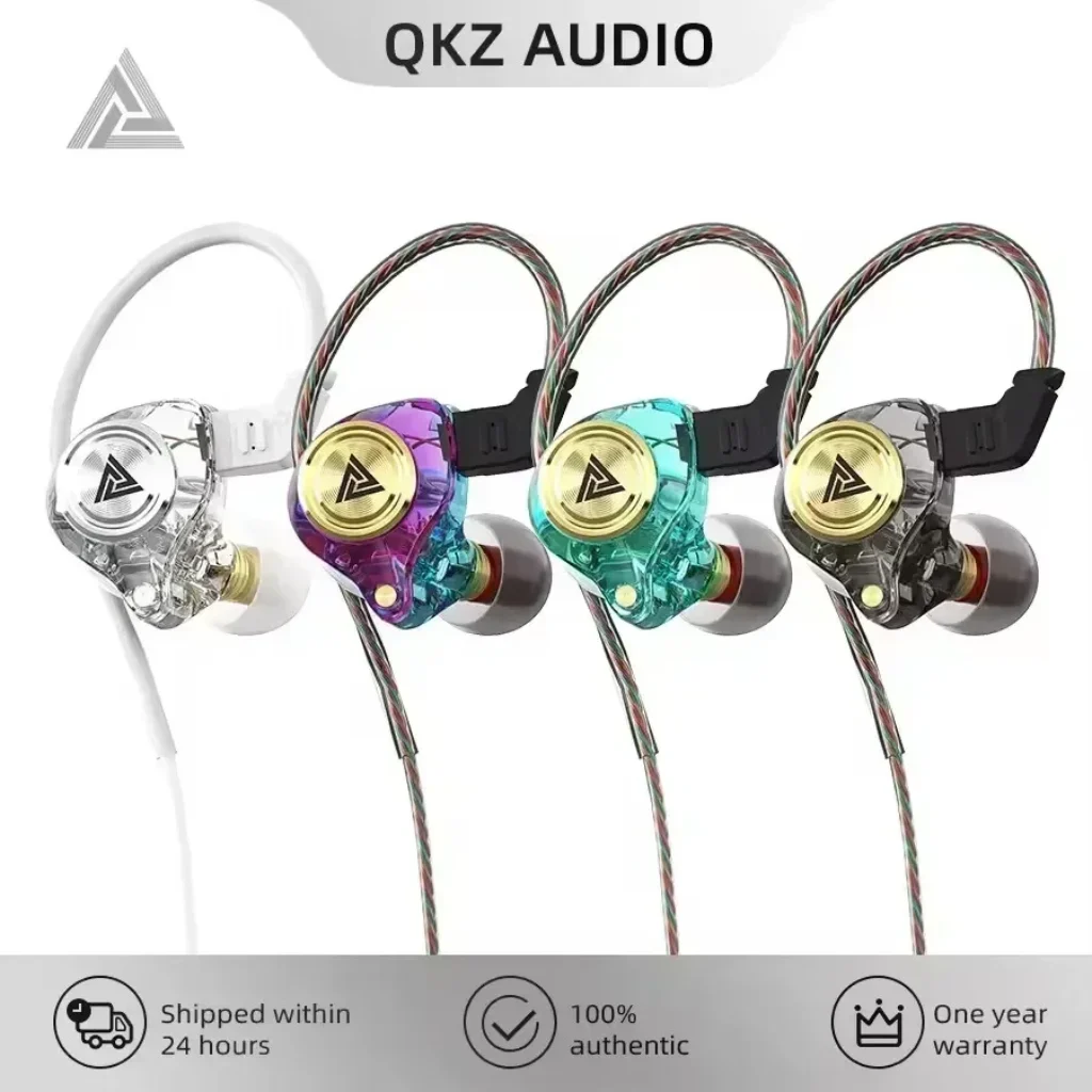 QKZ 15D Dynamic Surround Sound Bass Earphones Earbud