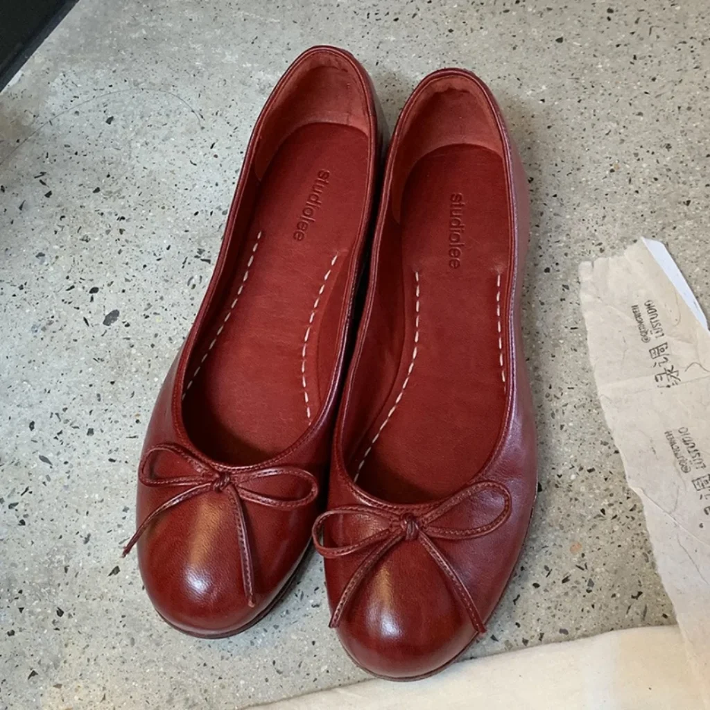 Spring Autumn Concise Fashion Flat Shoes Women Shallow