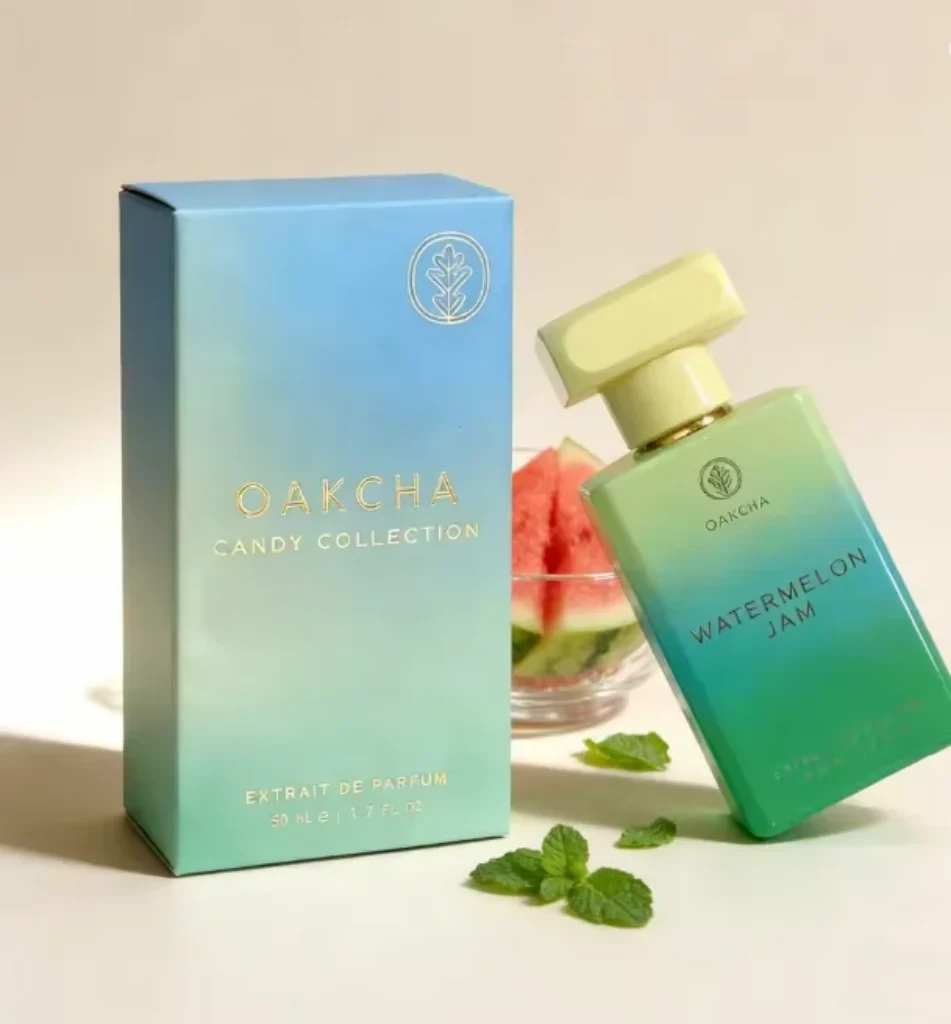 OAKCHA neutral perfume, pink sweet fragrance Bergamot, Jasmine,