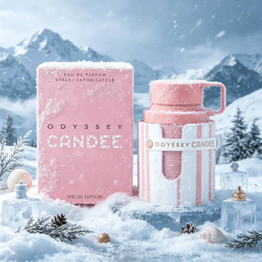 Odyssey Candee 3.4 EDP Spray, Premium Sweet Floral Blend, High Sillage Luxury Fragrance For Modern Women
