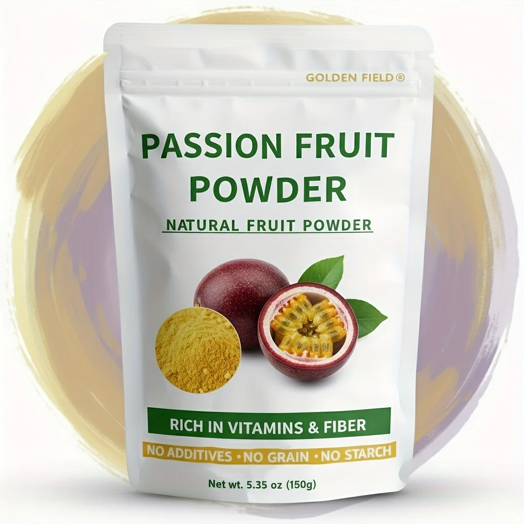 Passion Fruit Powder, Exotic Tropical for Desserts, Smoothies, Baking, 5.3 Oz