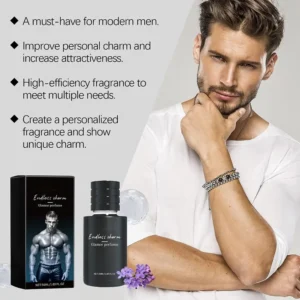 Portable Men’s Dating Fragrance Spray, Long Lasting Enhance Attractiveness & Confidence ，Rich Layered Scent, Fragrance Seduction