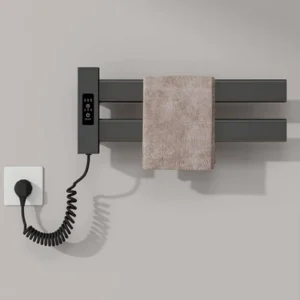 Smart Towel Heating Rack Quick Drying Electric Towel Warmer Bathroom Heater Timer Function Home Appliance IPX5 Waterproof