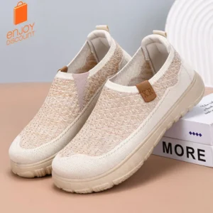 Spring summer fly-woven breathable mesh shoes women trendy