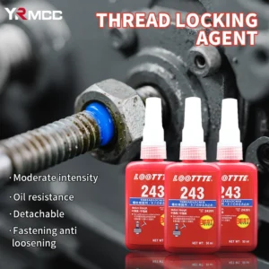 Thread Locking Super Glues 50ml Anaerobic Sealant Anti Loose Screw Agent Fastening Quickly Cured Threadlocker Adhesive for Screw