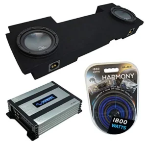 Truck subwoofer bundle 2002-2013 Chevy Silverado HD Crew: