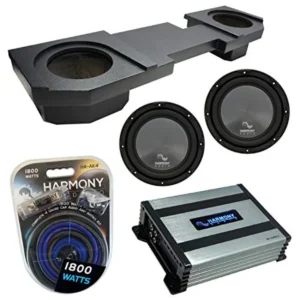 Truck subwoofer enclosure bundle 2002-2018 Dodge Ram Quad/Crew