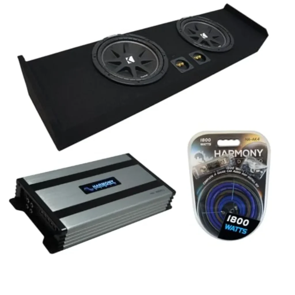 Truck subwoofer enclosure 2009-20 Ford F-150 Super Crew,