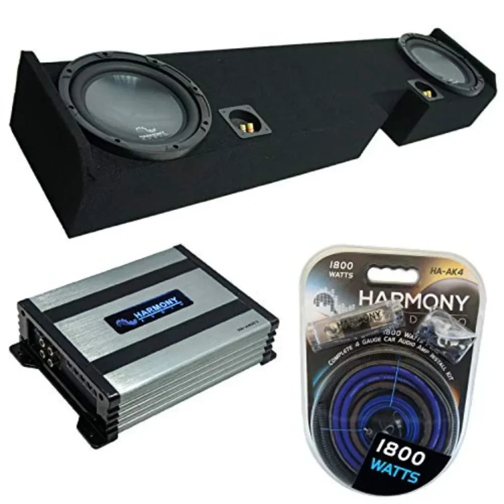 Truck subwoofer system Ford F250/350 Extended/Super Cab 2001-2015:10