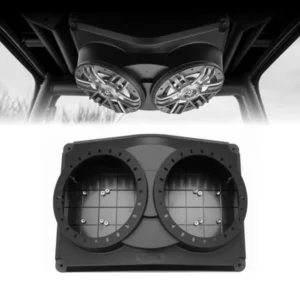 UTV/Golf Cart/RV/Marine/Trailer dual 6.5-inch angled speaker pods, hard
