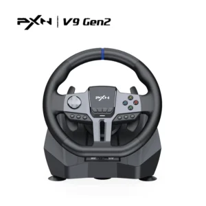 V9 Gen2 Gaming Steering Wheel 270°/900° Racing Wheel Volante for PS4/PS3/PC Windows 8,10,11/Switch/Xbox One/Xbox Series X/S