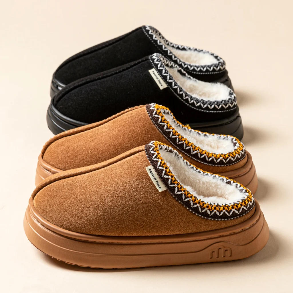 Winter Anti-slip Women’s Soft Slipper Boots Fashion Couples