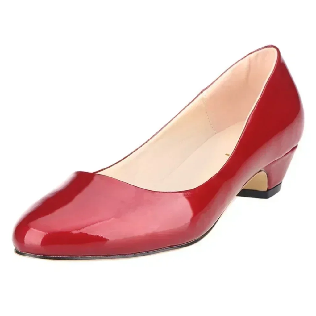 Women Wedge Pumps Autumn Casual Comfort Dress Round